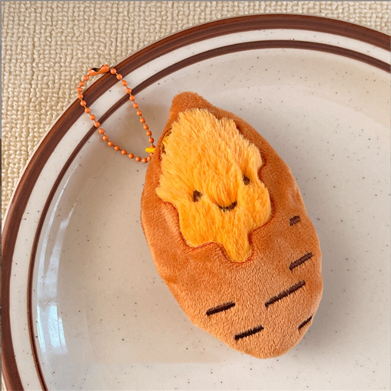 Gaming Console Keychain - Boneka Kentang Panggang Mini Lucu, Gantungan