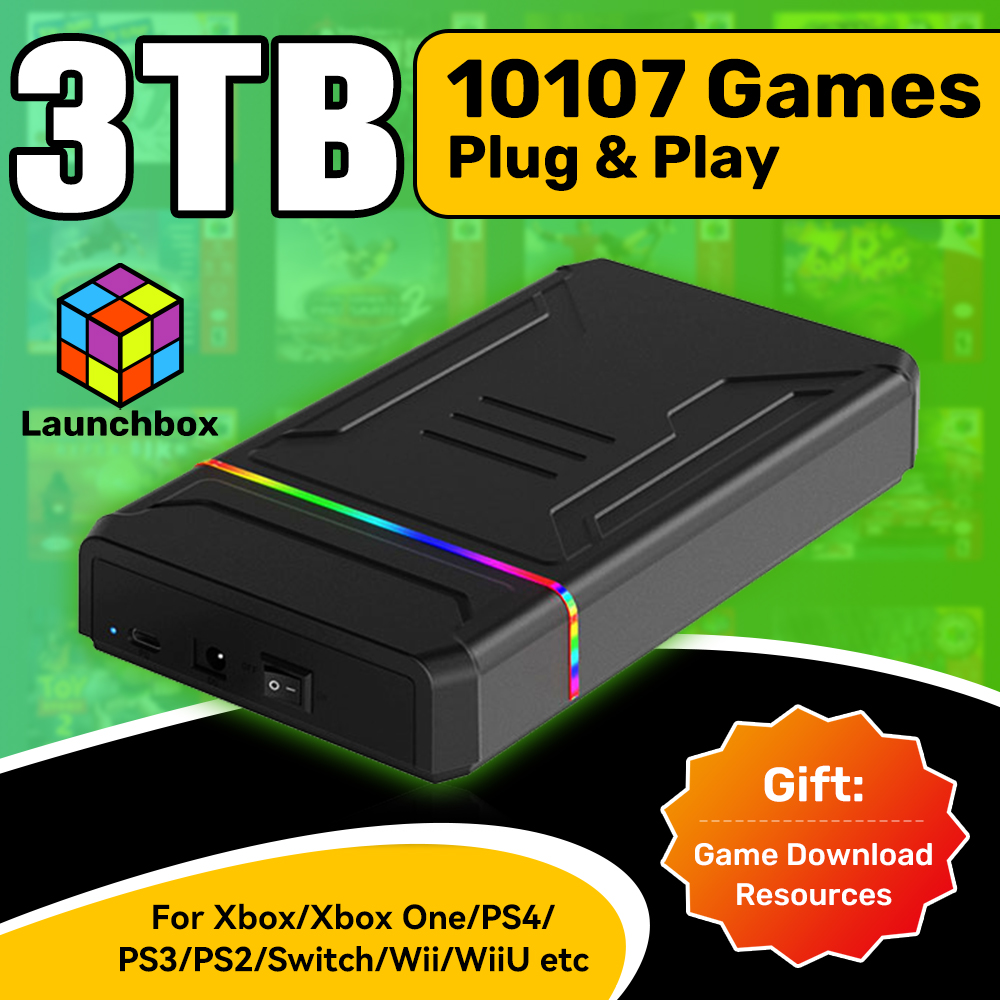 Gaming Console Os - Konsol Game Retro 3T, HDD, konsol