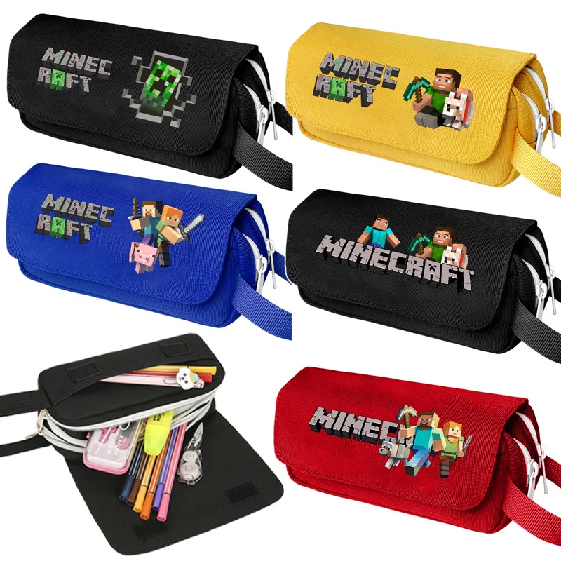 Gaming Console Case - Kotak Pensil Seri Pixel Miner Crafting