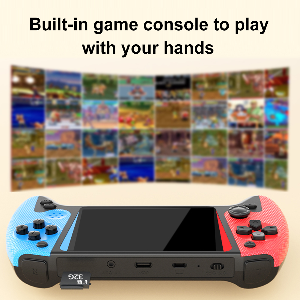 Q21 Gaming Console - Konsol Game Genggam X9 Layar LCD