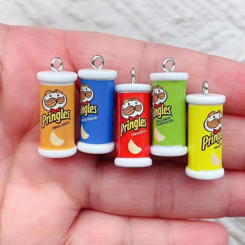 Gaming Console Keychain - 10 Buah Jimat Kotak Keripik Kentang