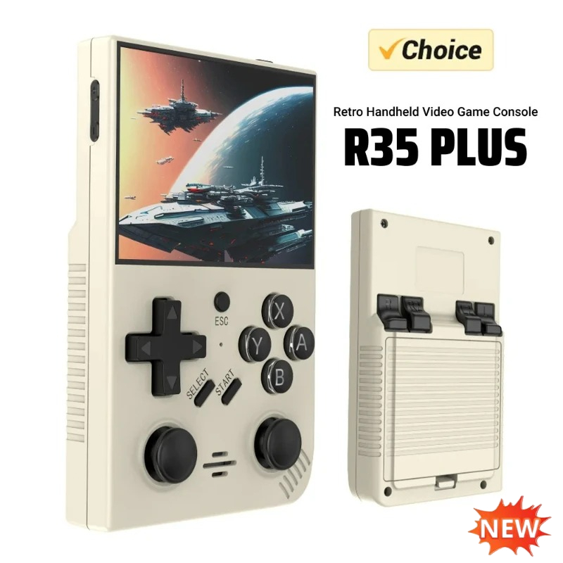 Gaming Console Old - Konsol Game Genggam Retro R35 Plus