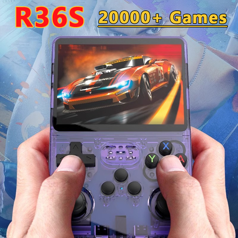 Gaming Console Os - Konsol Game Genggam Retro R36S Baru