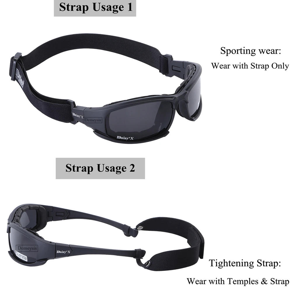 Daisy kacamata hitam taktis pr - Gaming Glasses Uv ulasan dan harga