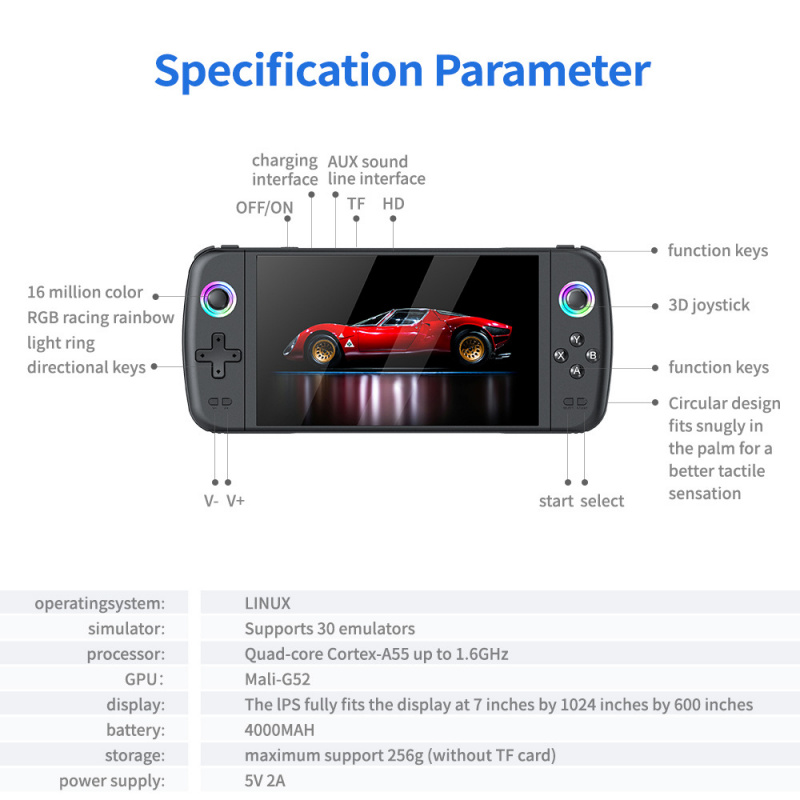 Konsol Game Genggam Layar Besa - Gaming Console Old ulasan dan harga