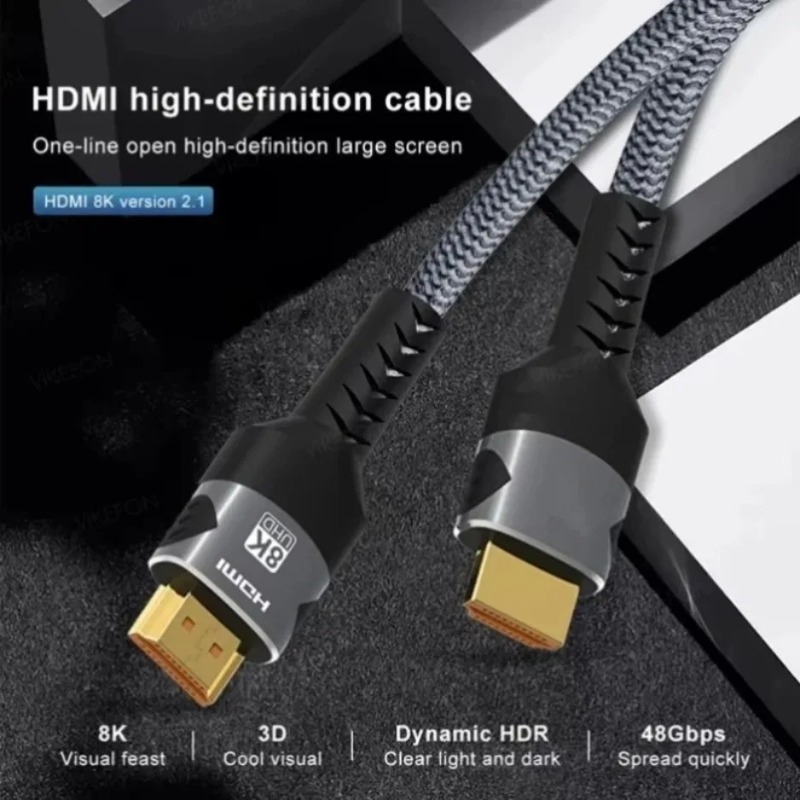 Kabel HDMI 8K UHD 2.1 Kecepata - Gaming Console Definition ulasan dan harga
