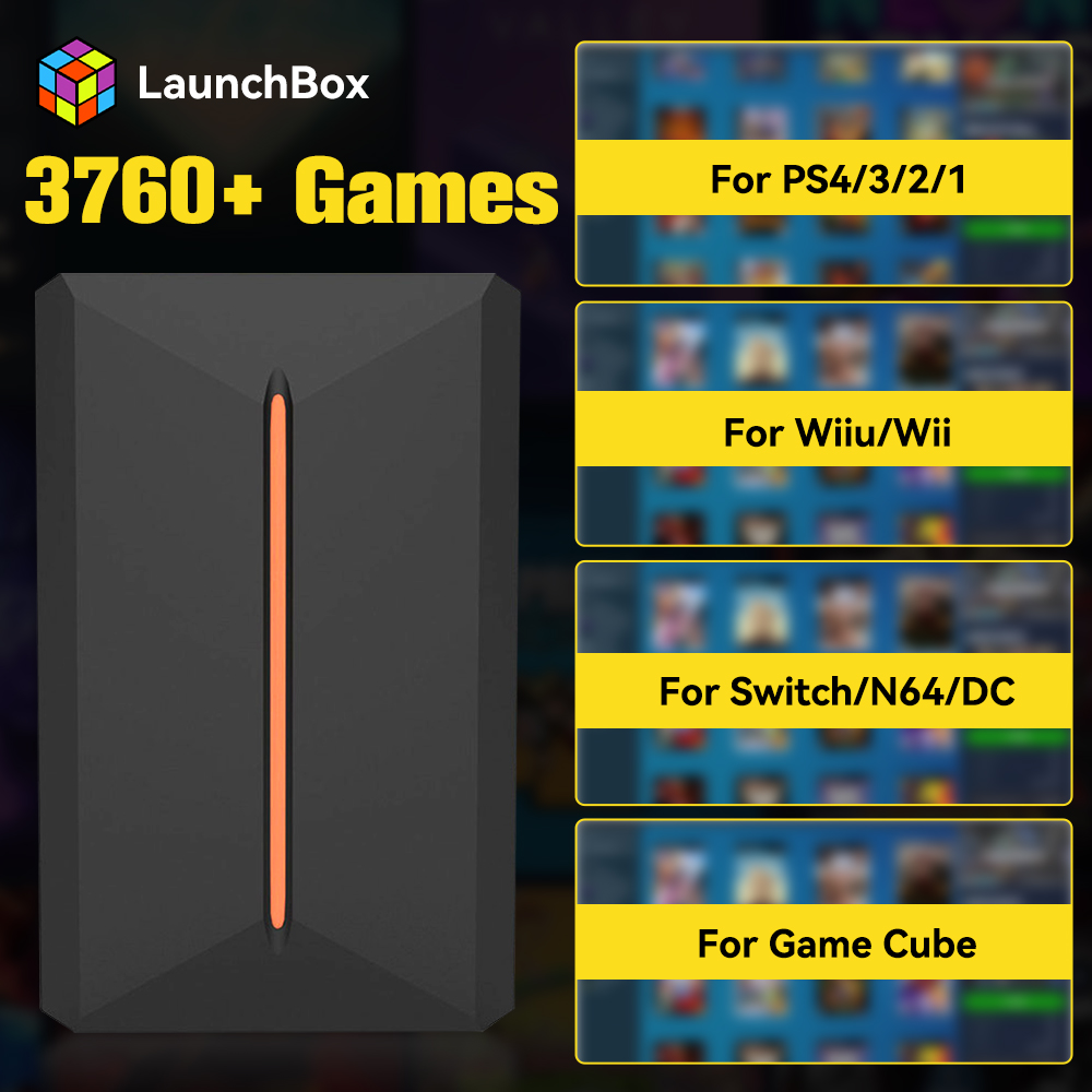 Launchbox OS Gaming Retro HDD  - Gaming Console Os ulasan dan harga