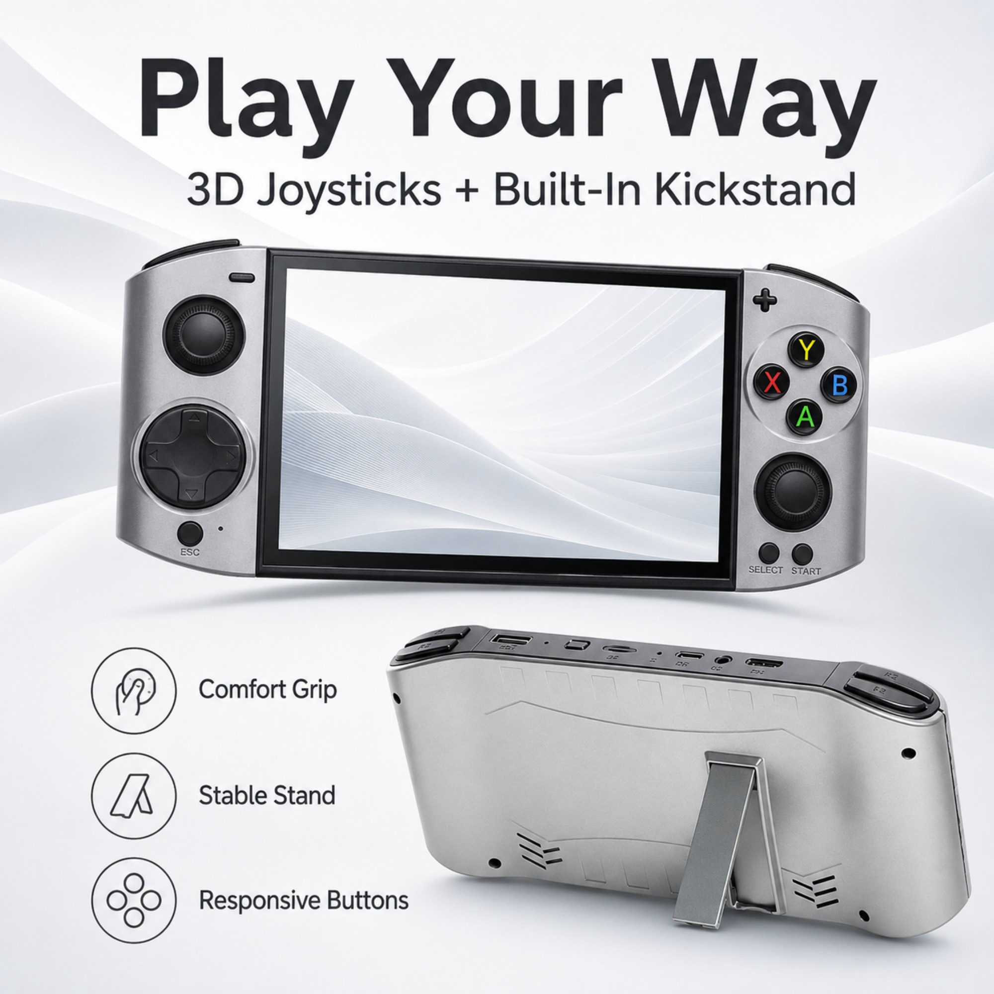 09 Ultra Konsol Game Genggam O - Gaming Console Os ulasan dan harga