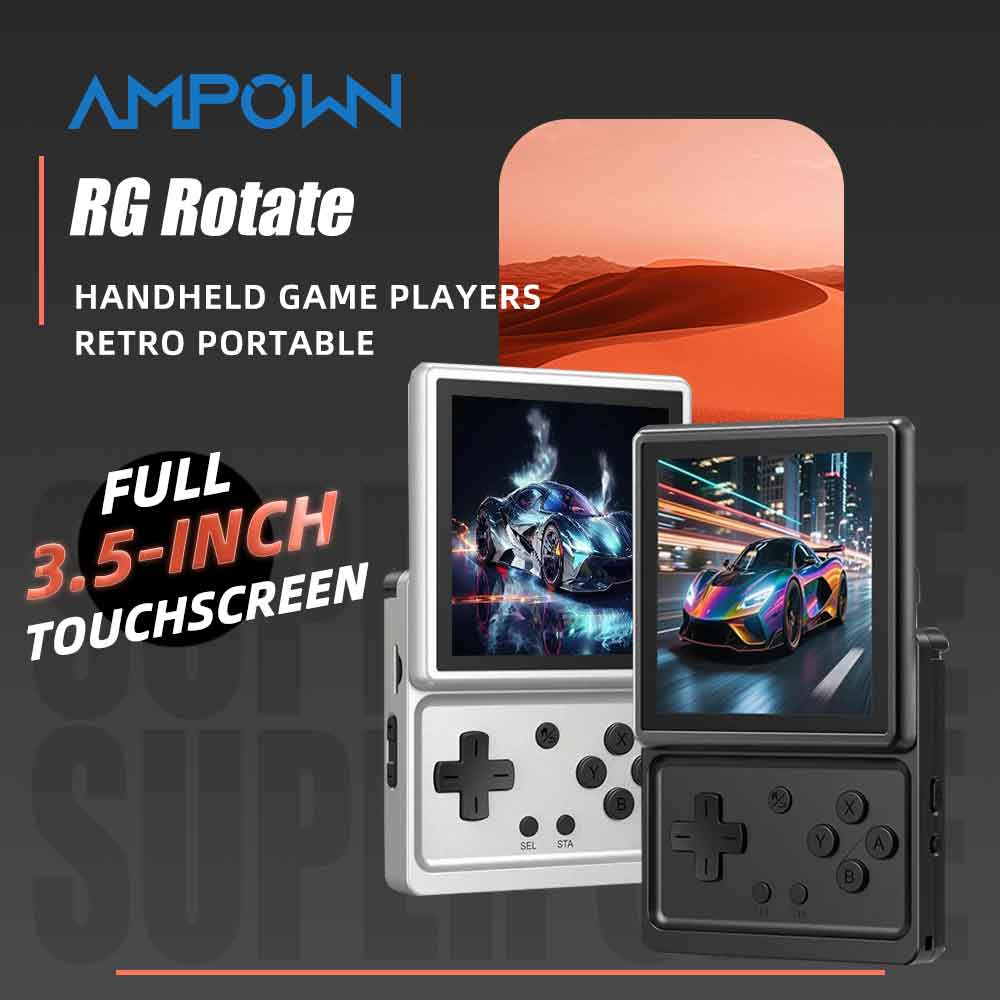 ANBERNIC RG Rotate Konsol Game - Gaming Console Old ulasan dan harga