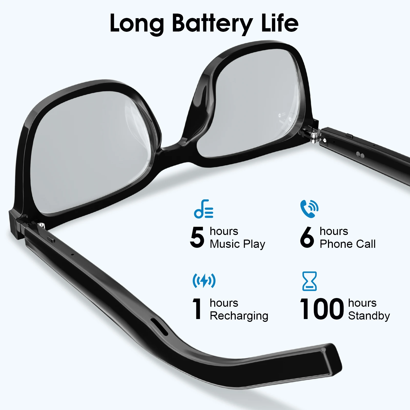 Kacamata Pintar Bluetooth M10  - Gaming Glasses Uv ulasan dan harga