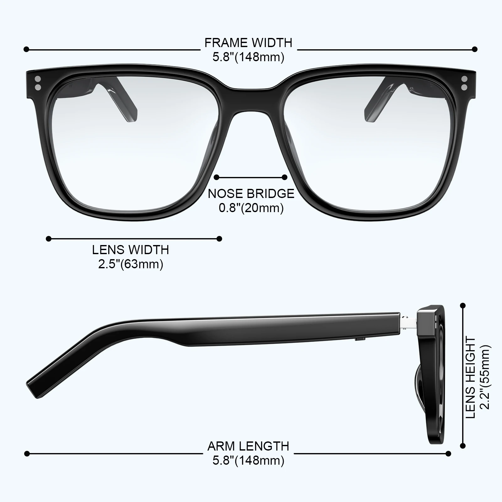 Kacamata Pintar Bluetooth M10  - Gaming Glasses Uv ulasan dan harga