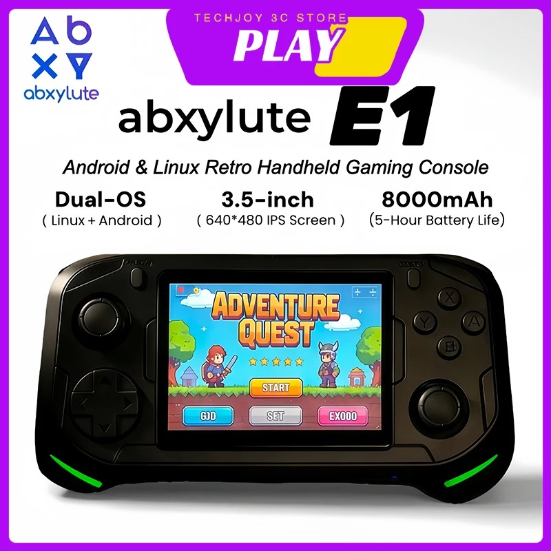 Konsol Game Genggam Abxylute E - Gaming Console Os ulasan dan harga