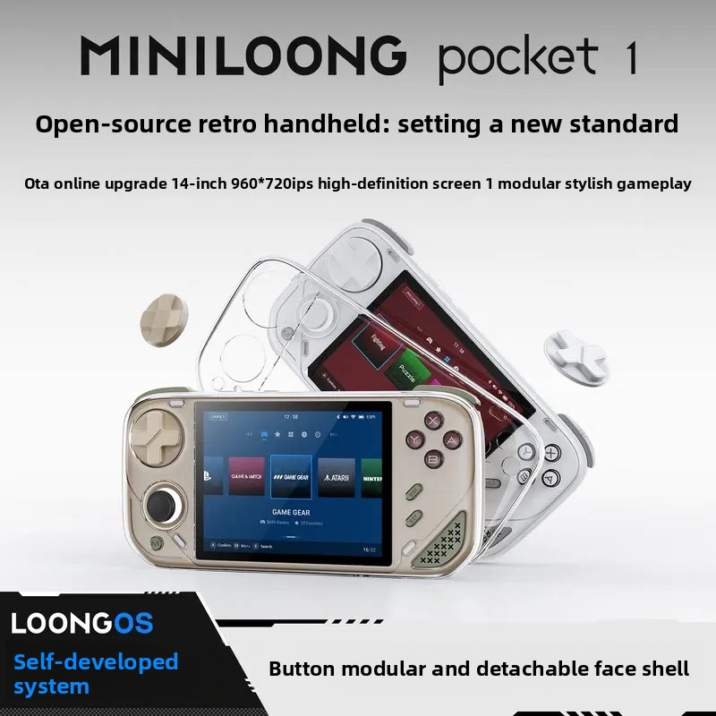 MINILOONG POCKET 1 Konsol Game - Gaming Console Os ulasan dan harga