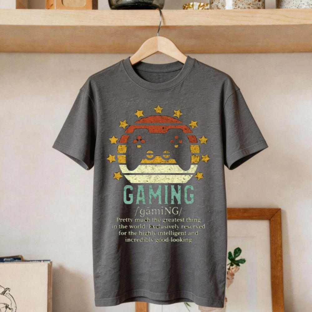 Kaos Definisi Gaming Lucu Vint - Gaming Console Definition ulasan dan harga