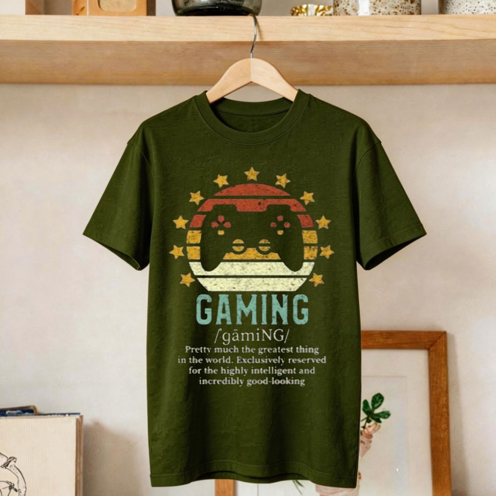 Kaos Definisi Gaming Lucu Vint - Gaming Console Definition ulasan dan harga