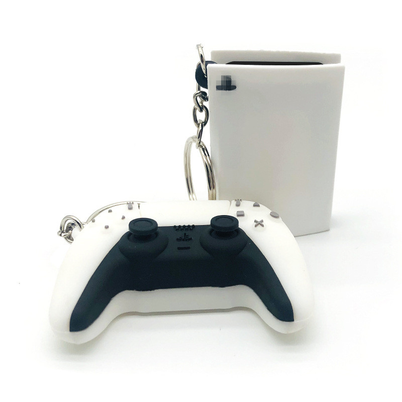 Bergaya Ps5 Analog lem tetes g - Gaming Console Keychain ulasan dan harga