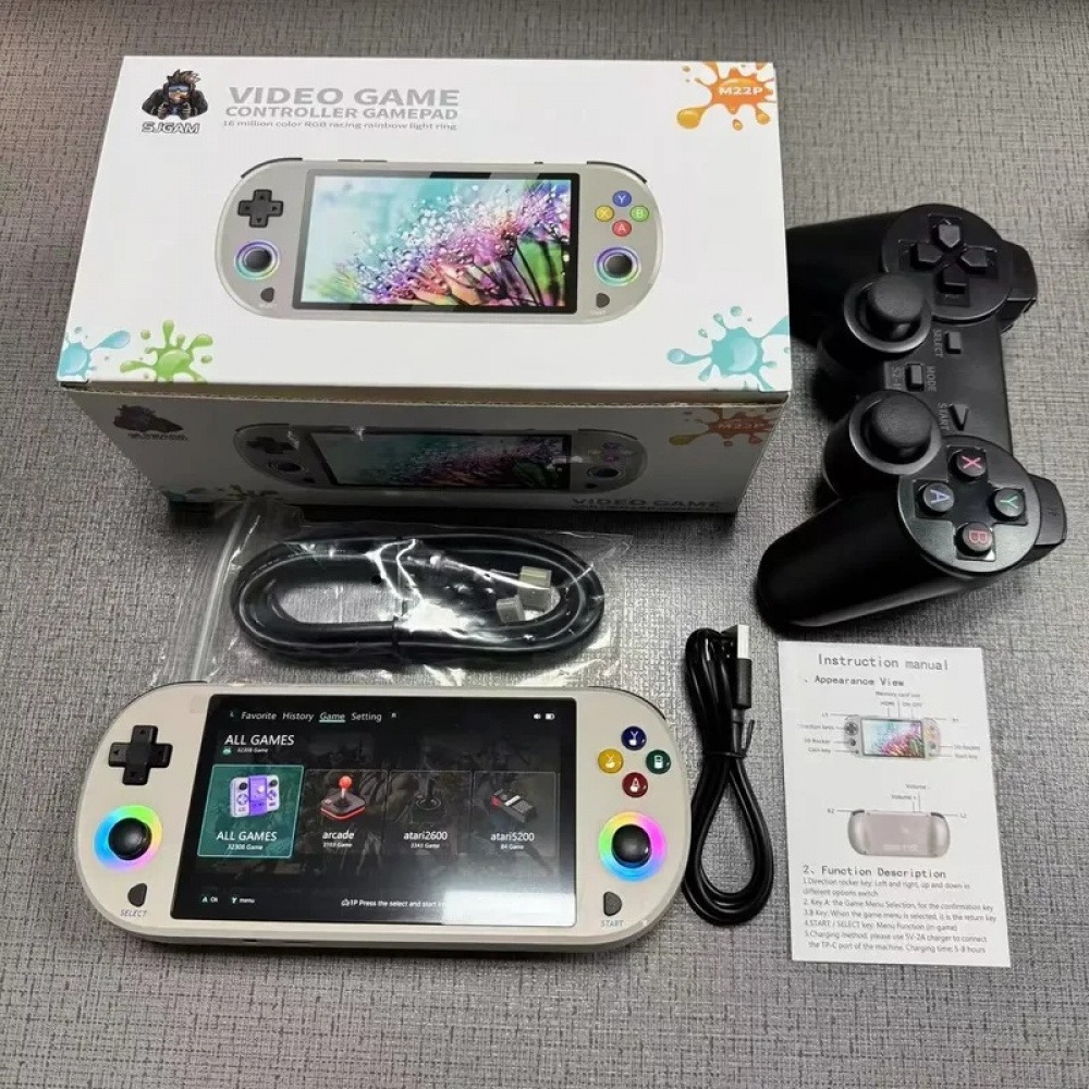 Konsol Game Genggam Retro M22  - Q21 Gaming Console ulasan dan harga
