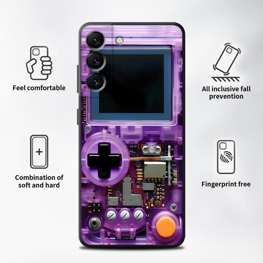 Casing Ponsel Konsol Game Ungu - Gaming Console Case ulasan dan harga