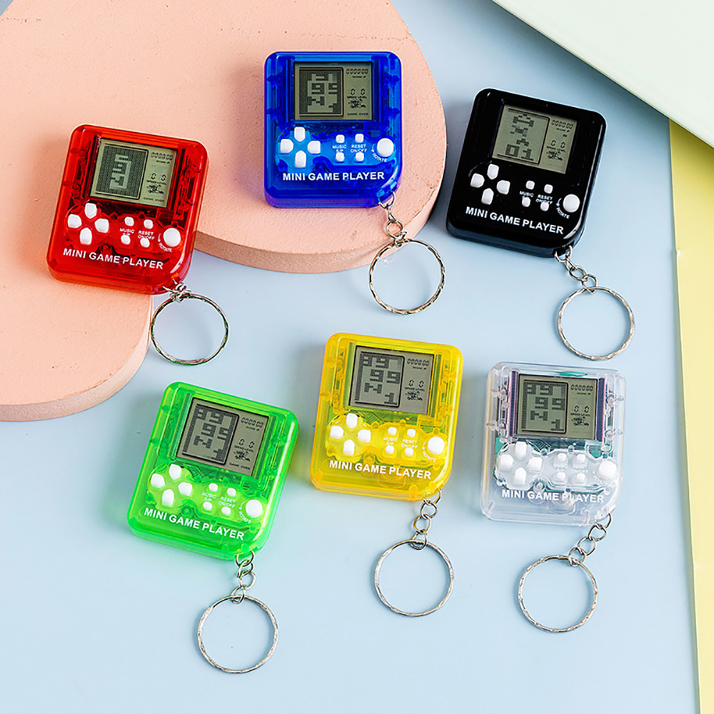 Konsol Game Genggam Mini Gantu - Gaming Console Keychain ulasan dan harga