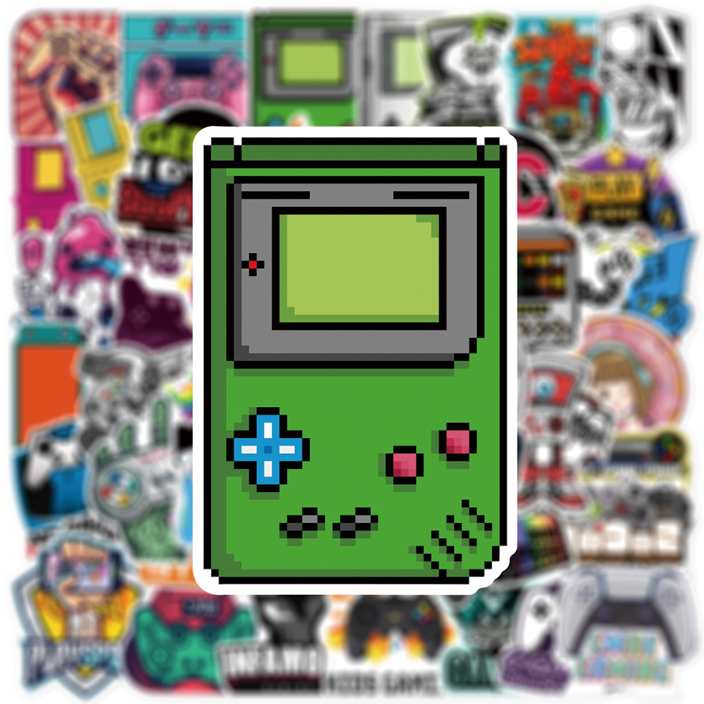 10/30/50 Buah Stiker Konsol Ga - Gaming Console Old ulasan dan harga