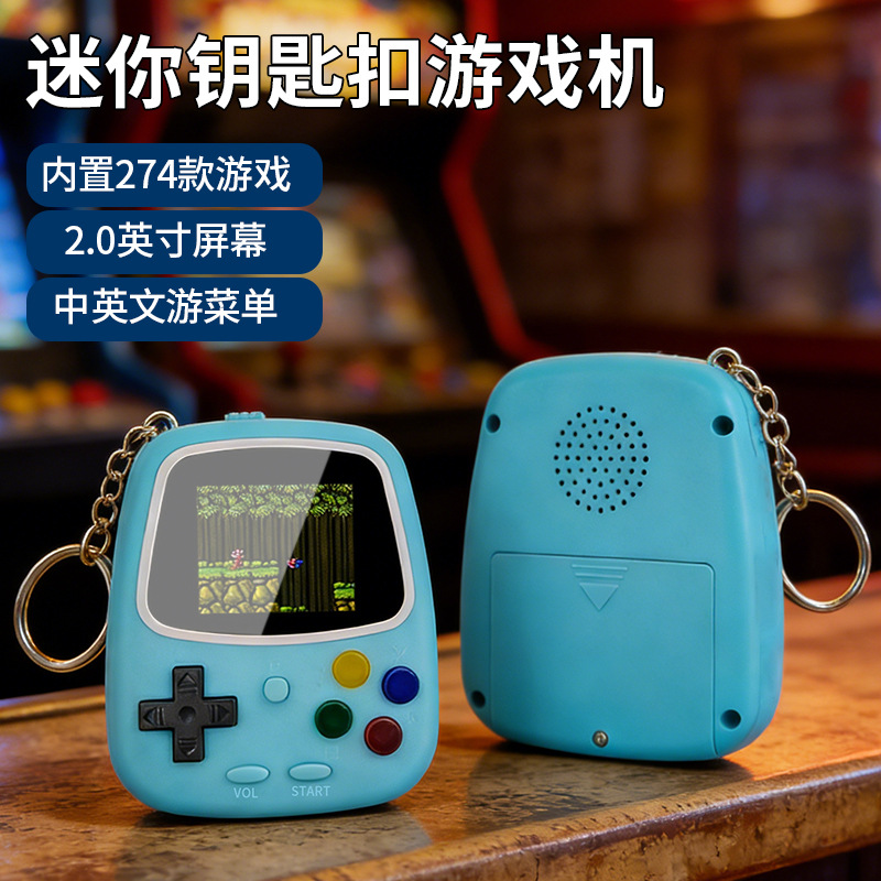 Konsol Game Genggam Mini H3 Re - Gaming Console Keychain ulasan dan harga