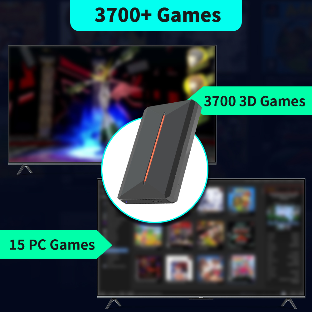 Launchbox konsol Game OS 500GB - Gaming Console Os ulasan dan harga