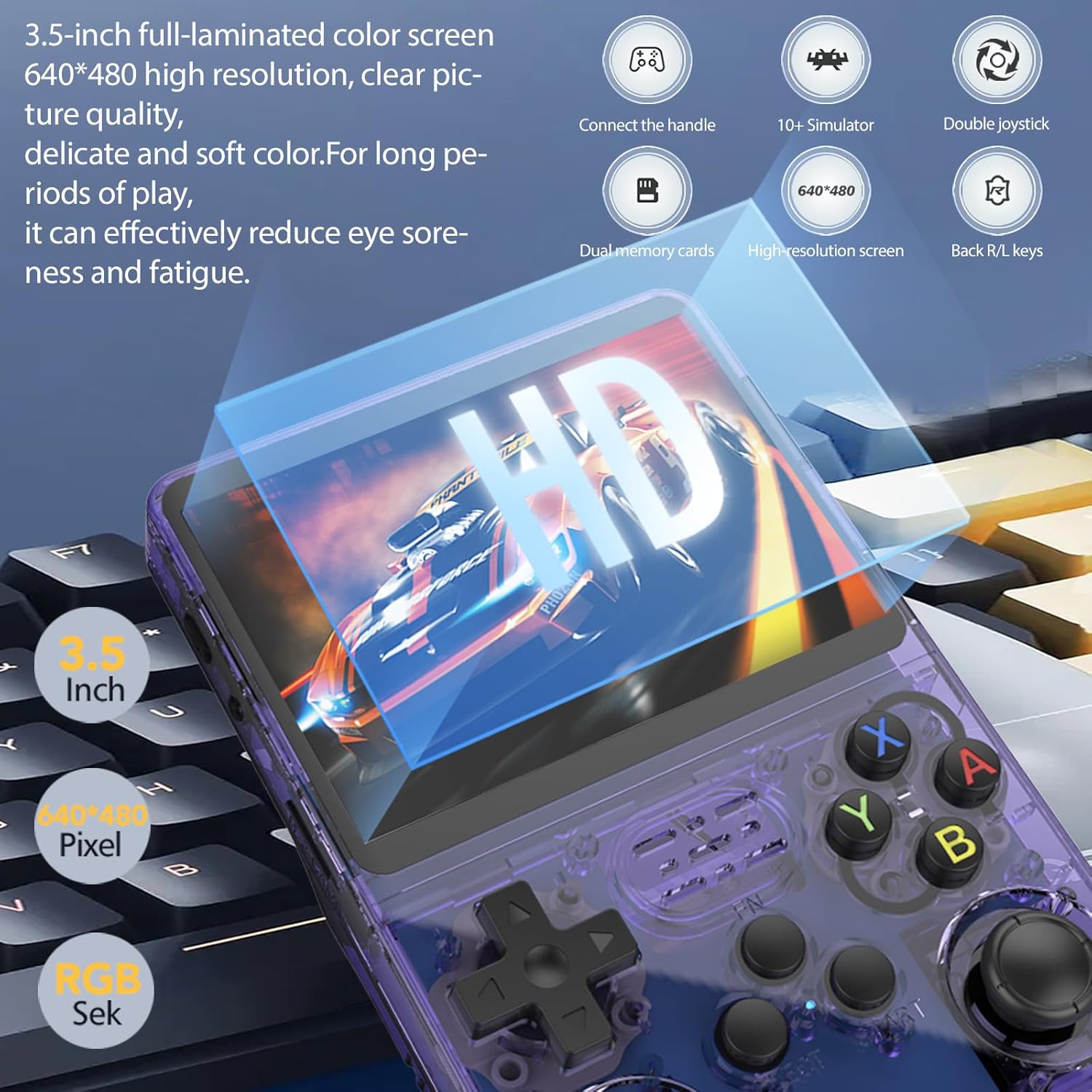 Konsol Game Genggam Retro R36S - Gaming Console Os ulasan dan harga