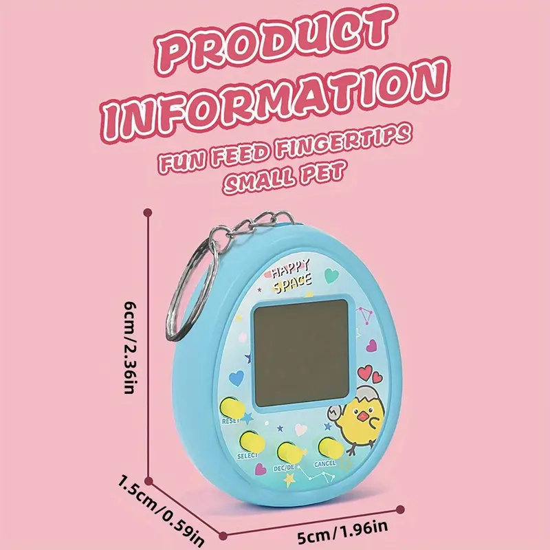 Konsol Permainan Hewan Pelihar - Gaming Console Keychain ulasan dan harga