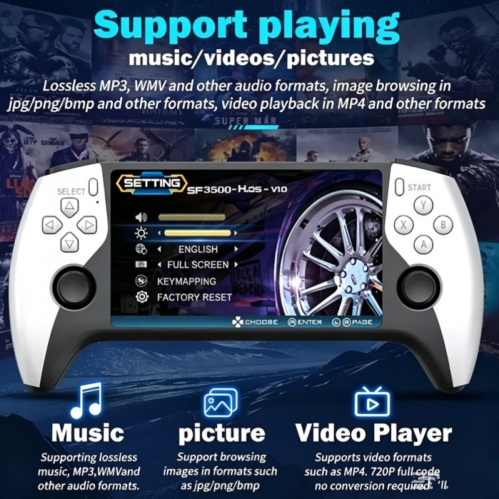 Konsol Game Genggam SF3500/Q21 - Q21 Gaming Console ulasan dan harga
